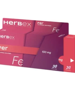 Herbex — Fer 100 mg 30 gélules