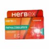 Boîte « Herbex Méthylcobalamine 250 µg 30 comprimés » sur fond blanc.