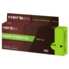 Boîte « Herbex Myo Inositol 1000 mg 20 comprimés » sur fond blanc.