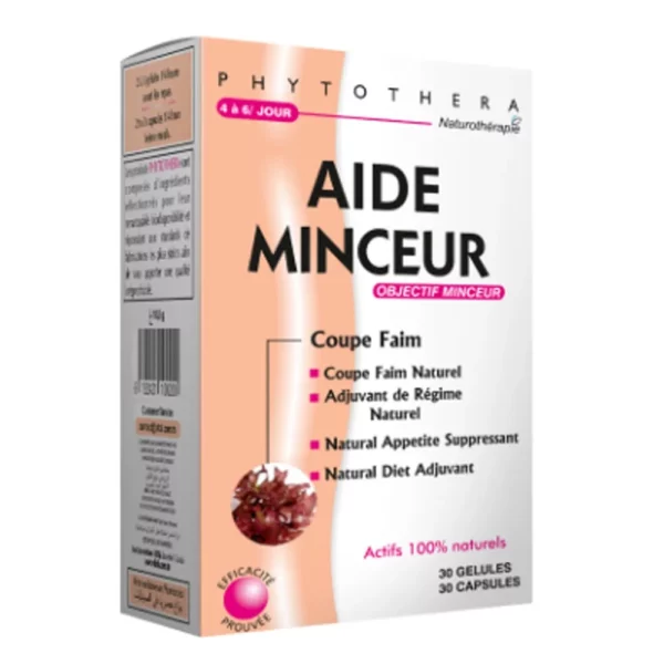 Packshot face — Phytothéra Aide Minceur 30 gélules