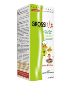 Packshot face — Phytothéra Grossivit Sirop Bébé et Enfant 250 ml