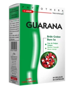 Packshot face — Phytothéra Guarana 30 gélules