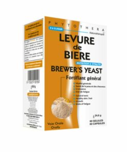 Packshot face — Phytothéra Levure de Bière 60 gélules