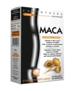 Packshot face — Phytothéra Maca 60 gélules