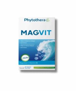 Phytothérapy Magnesium MagVit 60 gélules – complément magnésium fatigue stress
