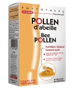 Packshot face — Phytothéra Pollen d’Abeilles 60 gélules