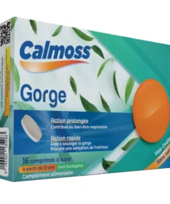Packshot face — Vital Calmoss Gorge Eucalyptus 16 comprimés