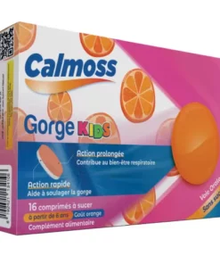 Packshot face — Vital Calmoss Gorge Kids 16 comprimés