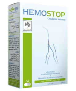 Packshot VITAL Hemostop — boîte 60 gélules