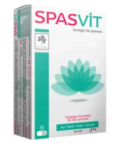 Packshot face — Vital Spasvit 15 gélules