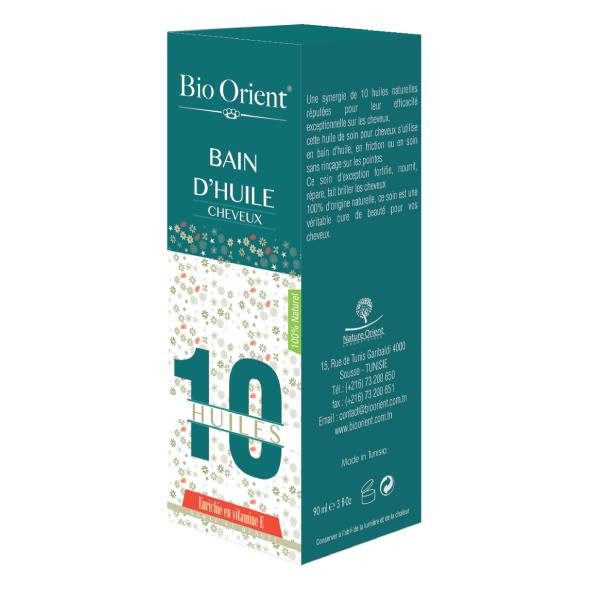 Bio Orient Bain d’Huiles 90 ml — flacon soin capillaire