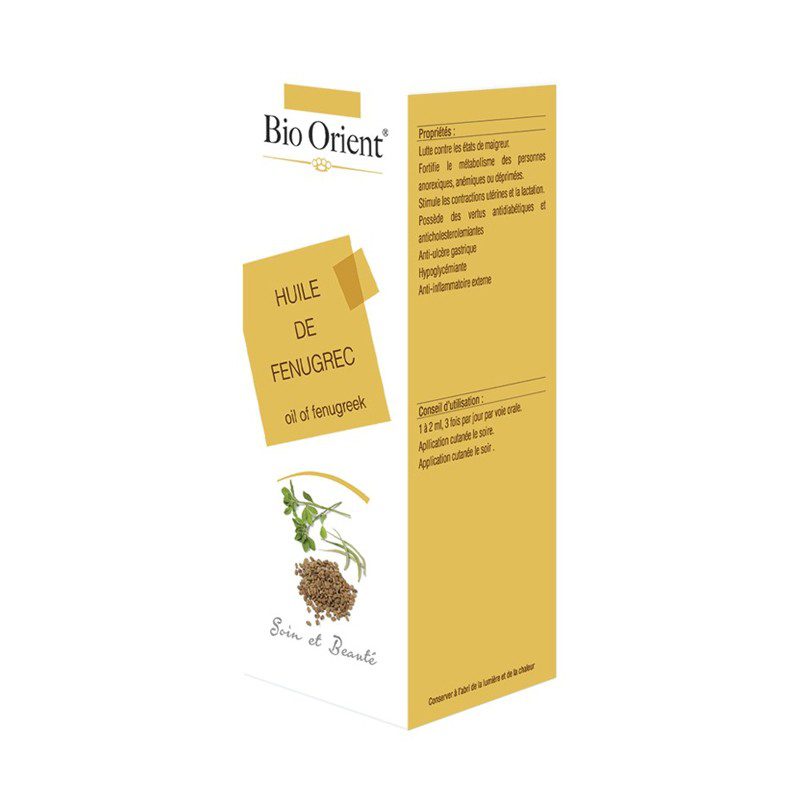 Bio Orient Huile de Fenugrec 10 ml — flacon cosmétique