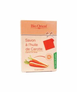 Bio Orient Savon à l’Huile de Carotte – éclaircissant, bonne mine, soin visage et corps