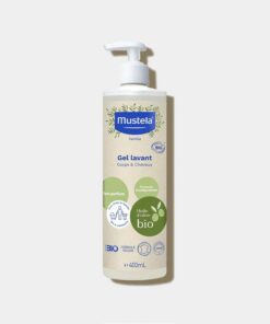 Mustela Bio Gel Lavant Cheveux et Corps 400 ml – gel lavant bébé certifié bio