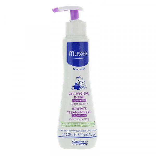 Mustela Gel Hygiène Intime 200 ml – protection zone intime bébé et enfant