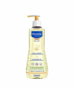Mustela Huile Lavante Avocat Bio 500 ml – peau sèche bébé, nettoyage nourrissant