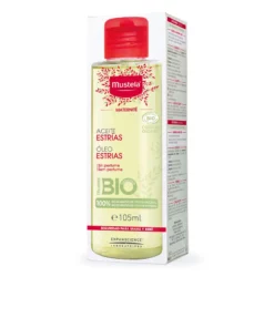 Mustela Huile Vergetures 105 ml – prévention et soin des vergetures grossesse