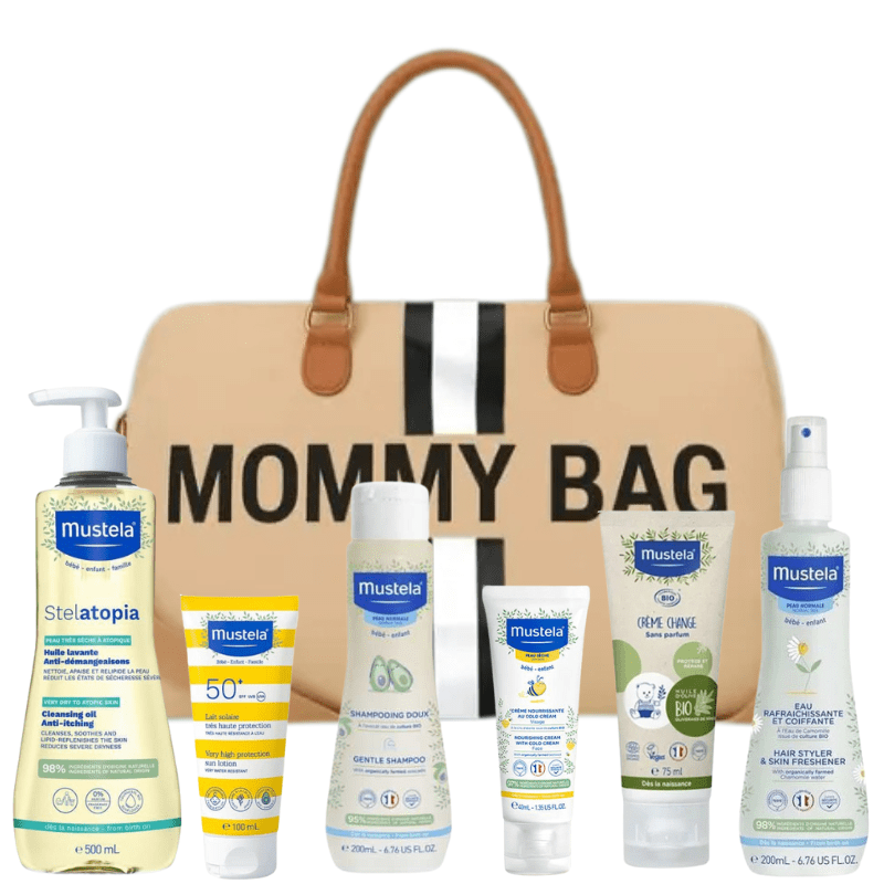 Mustela Mommy Bag Summer Edition – sac bébé avec 6 produits essentiels Mustela