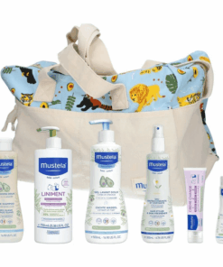 Mustela Sac Maternité Mon Trousseau Naissance – kit 5 produits essentiels bébé et maternité