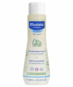 Mustela Shampooing Bébé 200 ml – douceur cuir chevelu, ne pique pas les yeux
