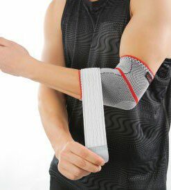 Coudière Orthomed portée — maintien du coude