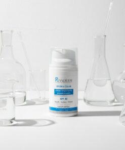 Crème hydratante visage RIVADERM Hydra Clear SPF30 en Tunisie