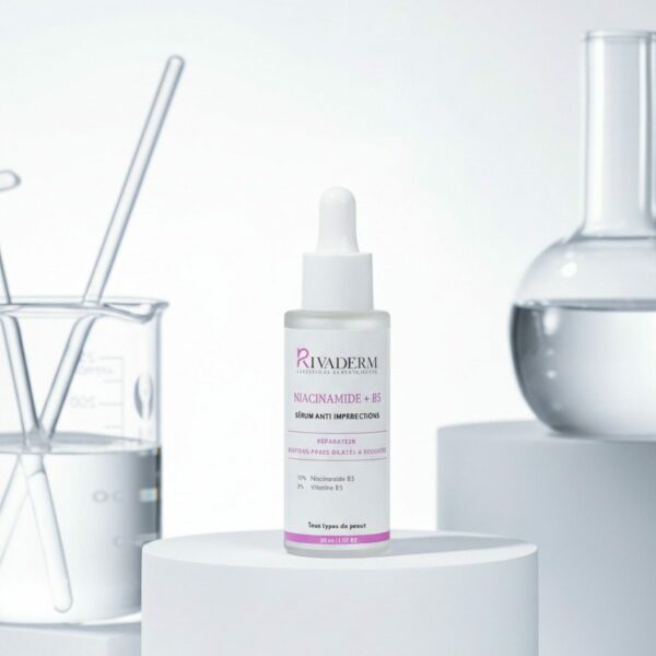Rivaderm Sérum Niacinamide + B5 30 ml – anti-imperfections, apaisant, éclat