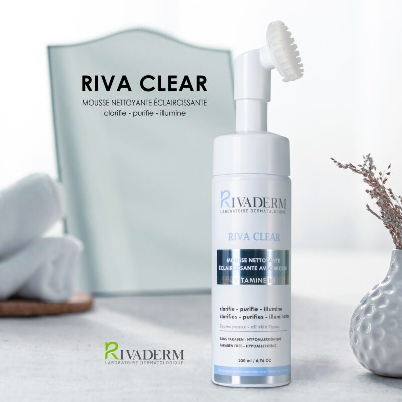 Gel nettoyant visage RIVADERM Riva Clear en Tunisie
