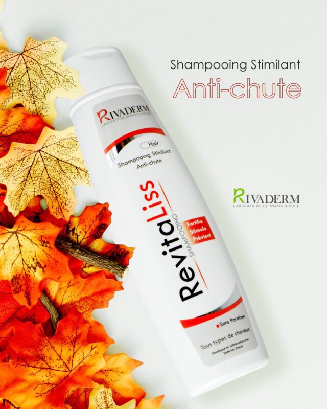 Shampooing anti chute cheveux RIVADERM Revitaliss Tunisie