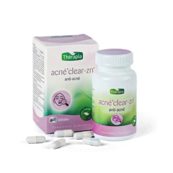 ackshot face — THERAPIA Acné’Clear-ZN 60 gélules